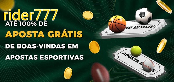 rider777bet Ate 100% de Aposta Gratis